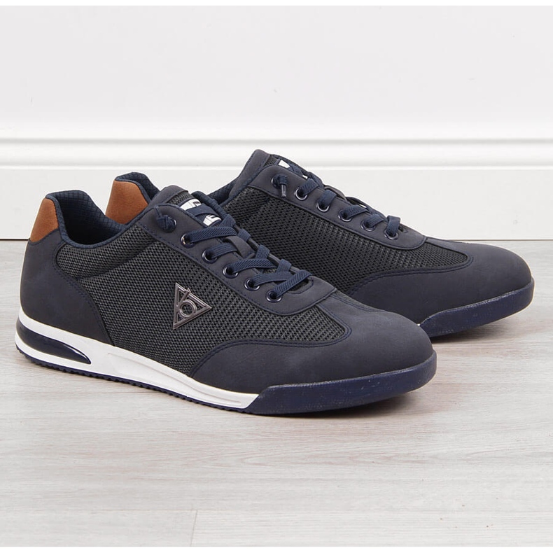 Men's casual sports shoes navy blue Bugatti JJ153171 1 Men's casual sports shoes navy blue Bugatti JJ153171 1