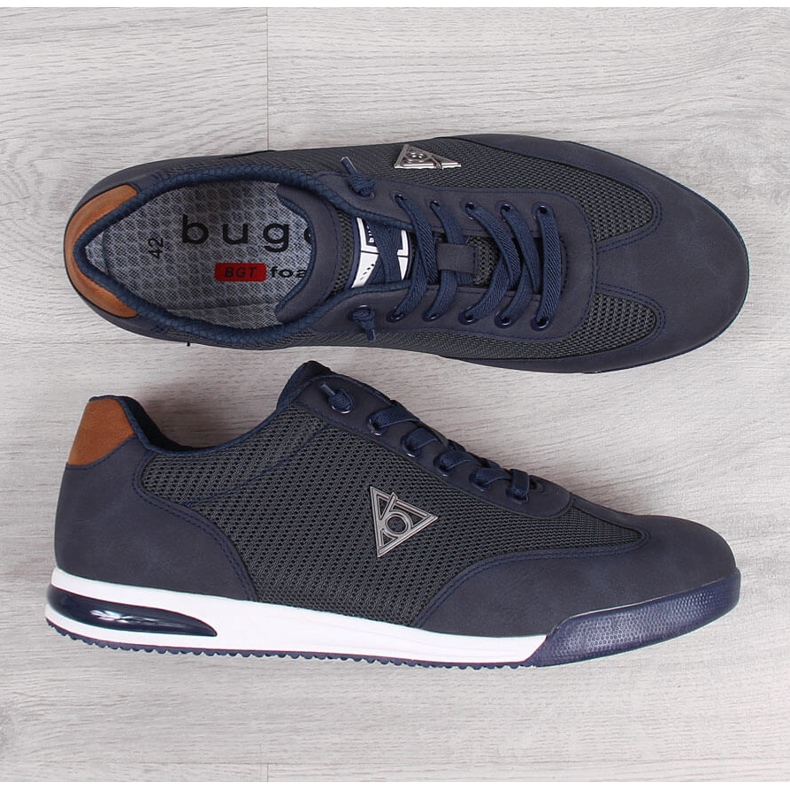 Men's casual sports shoes navy blue Bugatti JJ153171 2 Men's casual sports shoes navy blue Bugatti JJ153171 2