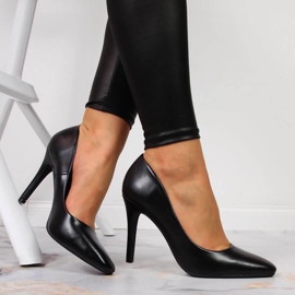 Pumps on a high heel black Seastar 1