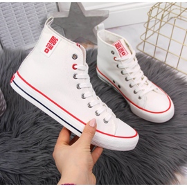 Textile white Big Star sneakers JJ274127 1