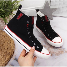 Black textile sneakers Big Star JJ274126 1
