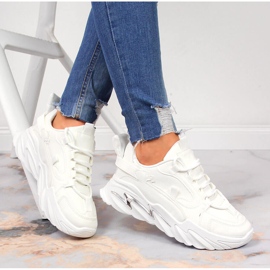 Women's white sneakers Potocki 1