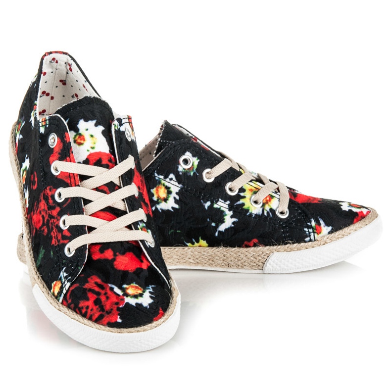 Kylie Lace-up espadrilles black 1 Kylie Lace-up espadrilles black 1