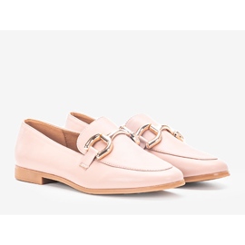 Arline women's beige moccasins 1