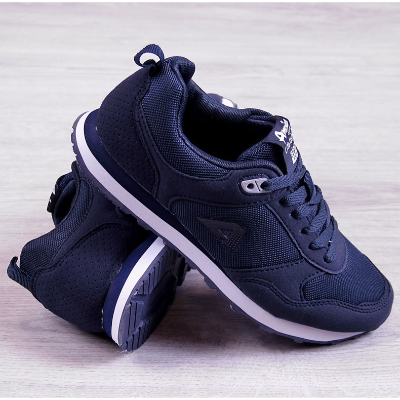 American Club navy blue men's sports shoes 2