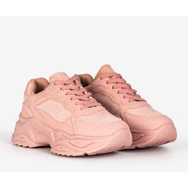Pink Genovesia sneakers 1