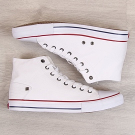 Men's high white sneakers Big Star DD174251 1 Men's high white sneakers Big Star DD174251 1