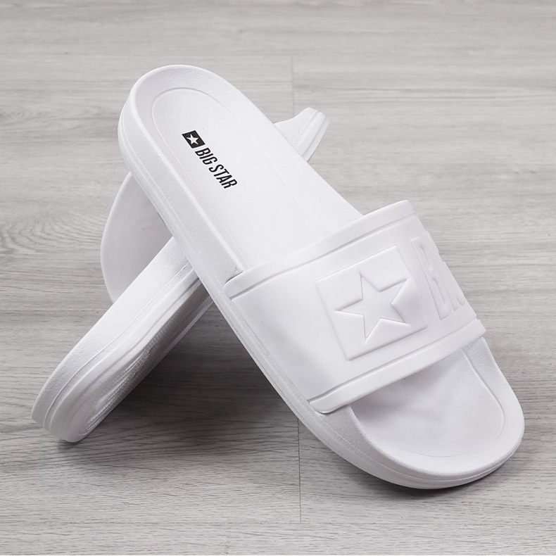 White beach slippers Big Star DD274A268 1