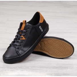 Men's low-top eco leather black Big Star GG174026 1 Men's low-top eco leather black Big Star GG174026 1