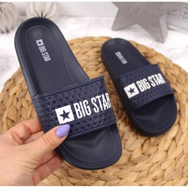 Children's sports slippers Big Star GG374802 navy blue 1