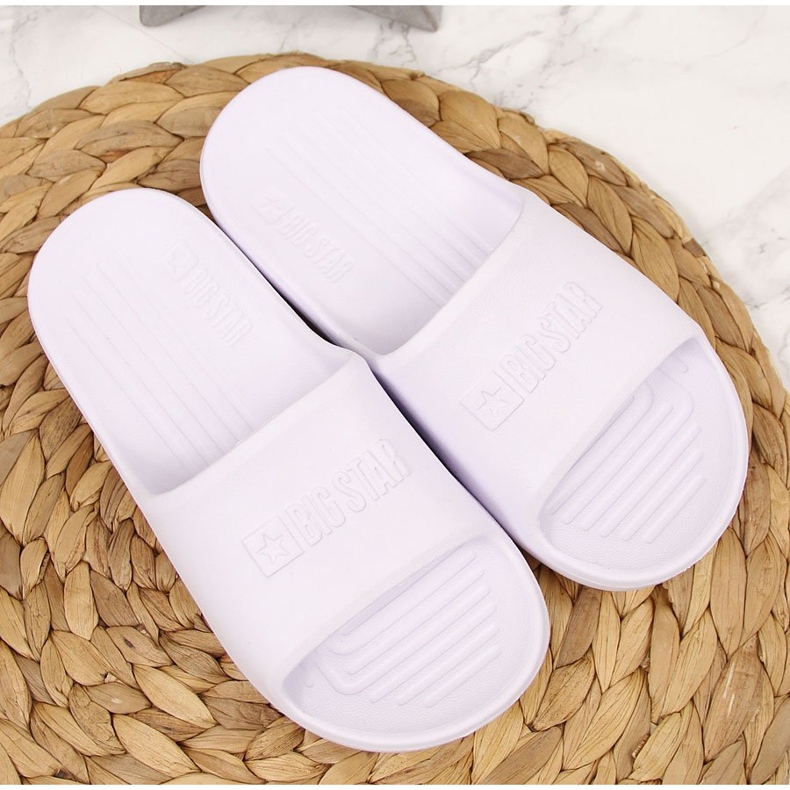Children's white foam slippers Big Star GG374811 1