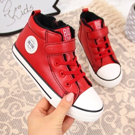 Children's red insulated sneakers Big Star GG374034 1