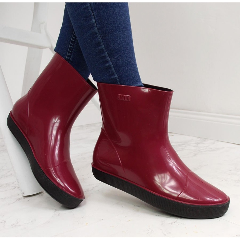 Purple Alida waterproof women's galoshes 1