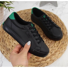 Children's sneakers low eco leather black Big Star DD374147 1