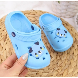 Children's foam slippers to the beach, blue Befado 1 Children's foam slippers to the beach, blue Befado 1