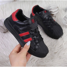 Black Big Star GG374022 velcro children's sports shoes 1