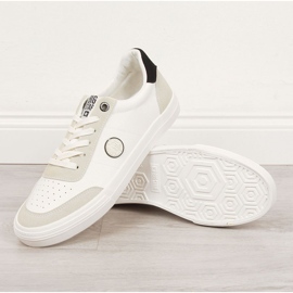 Men's low-top white eco leather Big Star II174009 1 Men's low-top white eco leather Big Star II174009 1