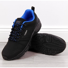 Black and blue DK waterproof trekking sports shoes 1 Black and blue DK waterproof trekking sports shoes 1