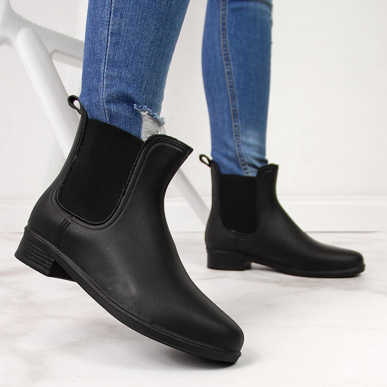 T.Sokolski Women's galoshes Jodhpur matte black T. Sokolski 2 T.Sokolski Women's galoshes Jodhpur matte black T. Sokolski 2