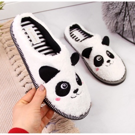 Women's slippers domestic pets panda Galop white 2 Women's slippers domestic pets panda Galop white 2