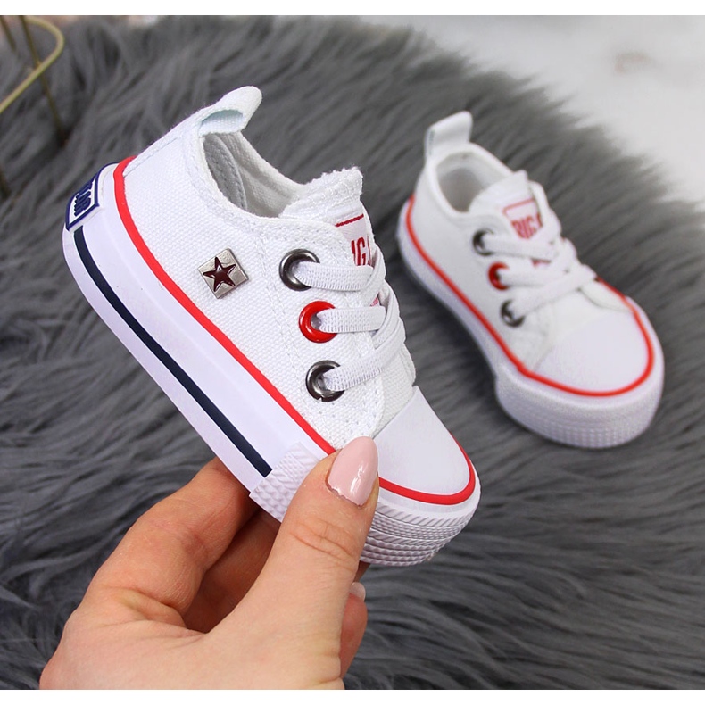 Children's sneakers with white elastics Big Star HH374193 1 Children's sneakers with white elastics Big Star HH374193 1