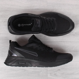 Black McKeylor men's sports shoes 1