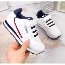 White American Club velcro children's sports shoes 1 White American Club velcro children's sports shoes 1