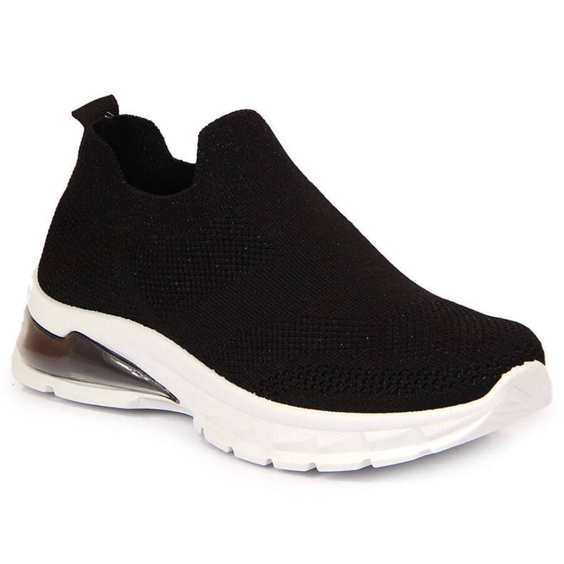 Women's sports shoes slip on black Potocki 2