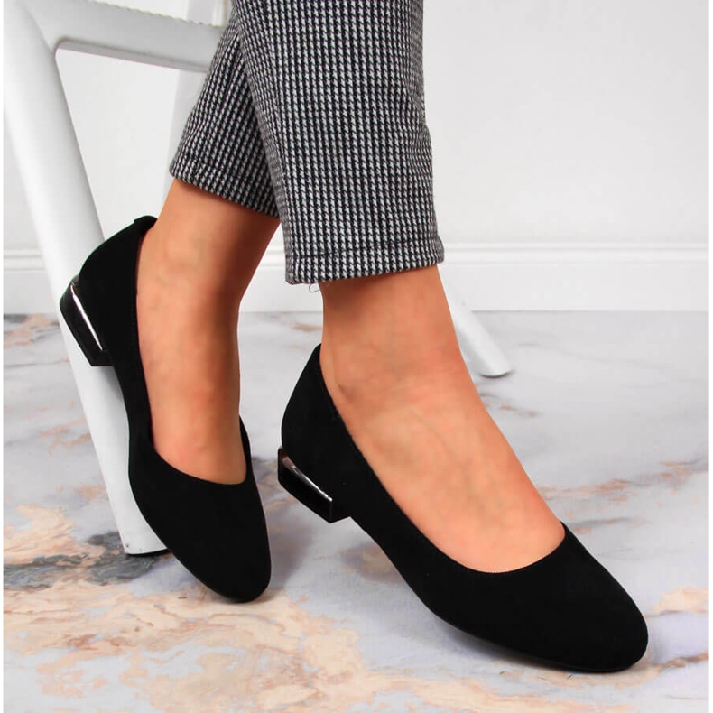 Black women's high heels ballerinas Sergio Leone 1