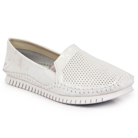 Comfortable white Artiker leather women's shoes 2