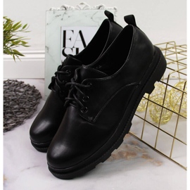 S.Barski Black lace-up shoes by S. Barski 2