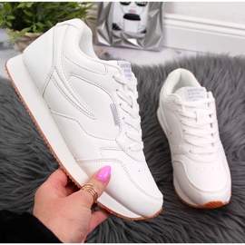 American Club white women's sports shoes 1