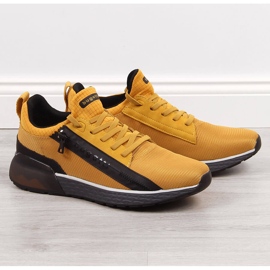 Yellow Bugatti JJ153072 men's sports shoes 1 Yellow Bugatti JJ153072 men's sports shoes 1