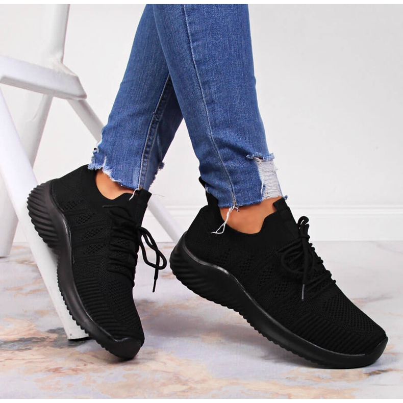 Black Filippo mesh slip on sports shoes 1 Black Filippo mesh slip on sports shoes 1