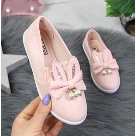 Girls' sneakers with ears pink NEWS 1