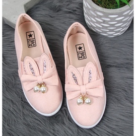 Girls' sneakers with ears pink NEWS 2