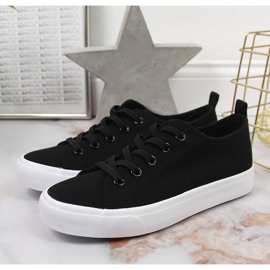 Atletico black textile sneakers 2 Atletico black textile sneakers 2