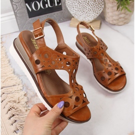Women's brown sandals Jezzi 1 Women's brown sandals Jezzi 1