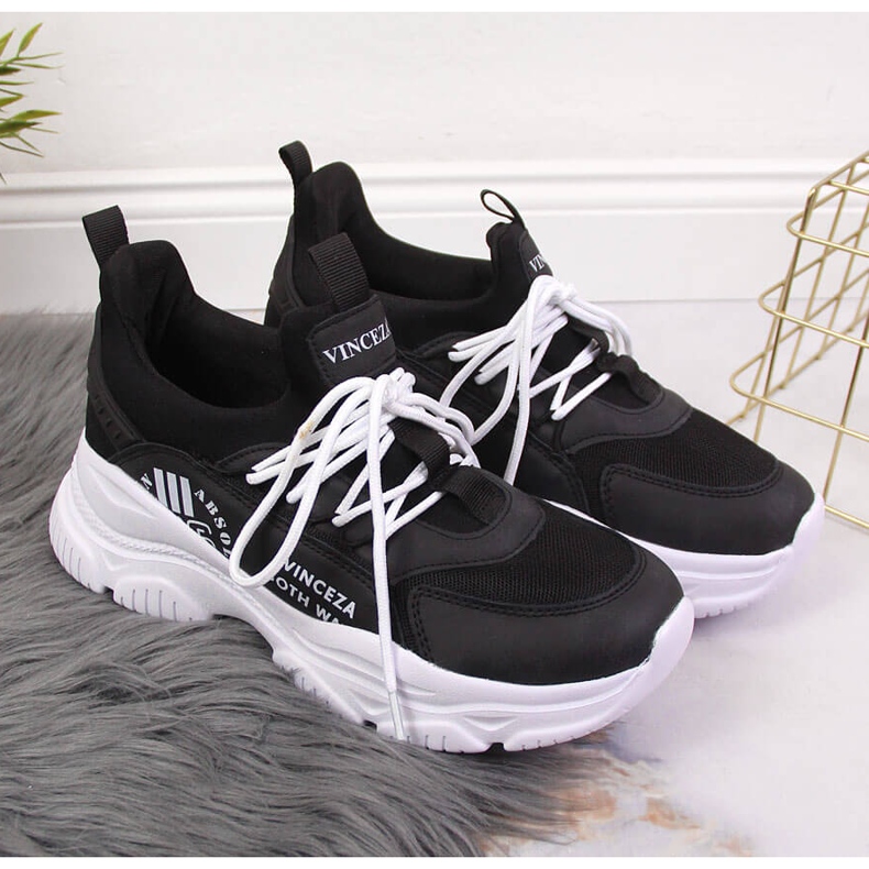 Black Vinceza women's sports shoes 2 Black Vinceza women's sports shoes 2