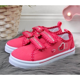 Pink Atletico girls' sneakers with velcro 2 Pink Atletico girls' sneakers with velcro 2