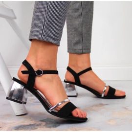 Black and silver sandals on the post by Sergio Leone 2