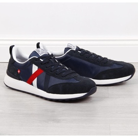 Rieker 07603-14 navy blue men's sports shoes 1