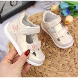 American Club golden girls' sandals 1