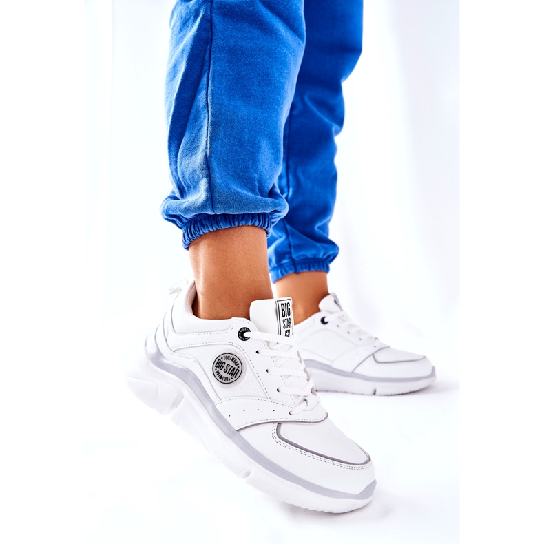 Sports Shoes On the Big Star II274314 Platform White 4