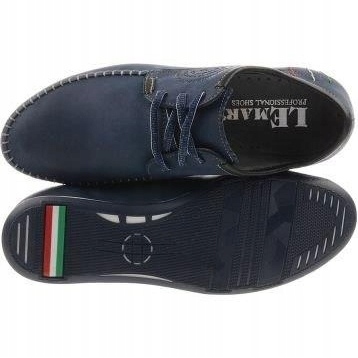 Lemar Men's lace-up loafers 872 navy blue 3 Lemar Men's lace-up loafers 872 navy blue 3