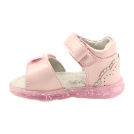 Evento Girls' sandals with a bow 22z23-4780 pink 2 Evento Girls' sandals with a bow 22z23-4780 pink 2