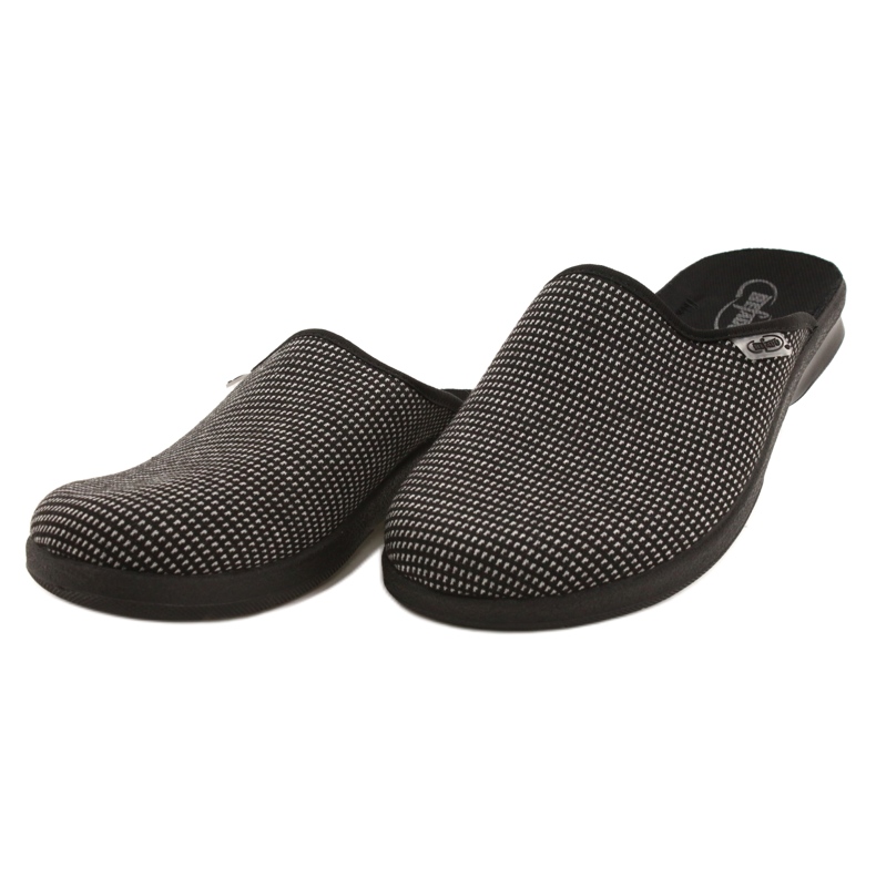 Befado men's shoes pu 548M025 black grey 2 Befado men's shoes pu 548M025 black grey 2