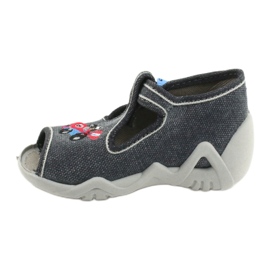 Befado children's shoes 217P106 red blue grey 2