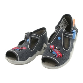 Befado children's shoes 217P106 red blue grey 3 Befado children's shoes 217P106 red blue grey 3