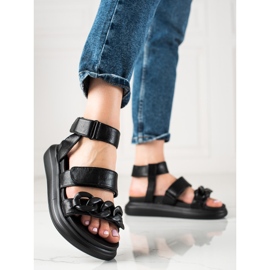 Fashionable LA.FI Sandals black 1